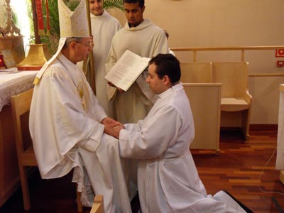 kwiecień 2011 - Święcenia diakonatu w Paryżu