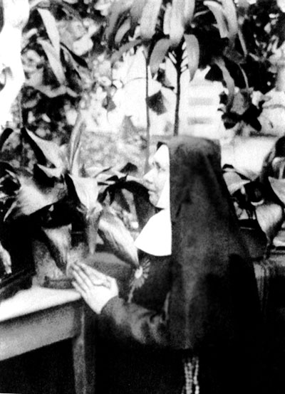Św. Maria Franciszka po złożeniu ślubów wieczystych 7 września 1896 r. w Przasnyszu